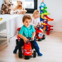 FALK Jeździk Traktorek Baby Case IH Ride-On Czerwony z Przyczepką + akc. od 12 miesięcy FALK