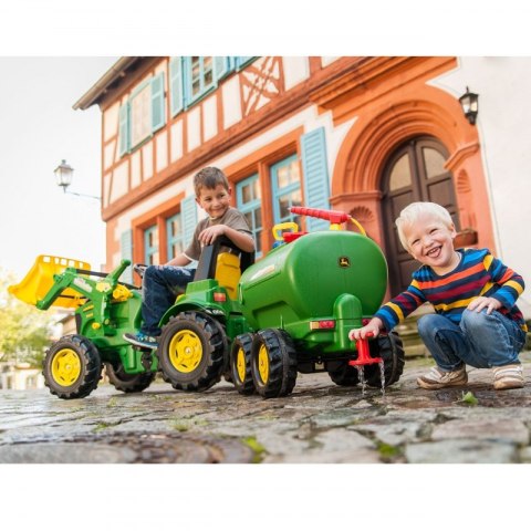 Rolly Toys rollyTanker John Deere cysterna dwuosiowa + pompka Rolly Toys Rolly Toys rollyTanker John Deere cysterna dwuosiowa + pompka Rolly Toys