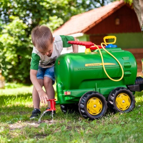 Rolly Toys rollyTanker John Deere cysterna dwuosiowa + pompka Rolly Toys Rolly Toys rollyTanker John Deere cysterna dwuosiowa + pompka Rolly Toys