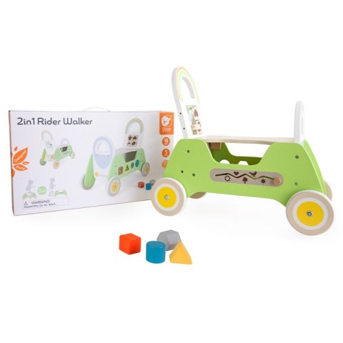 CLASSIC WORLD Drewniany Jeździk MONTESSORI Pchacz 2w1 Classic World CLASSIC WORLD Drewniany Jeździk MONTESSORI Pchacz 2w1 Classic World