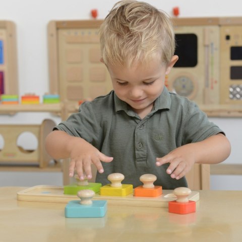 MASTERKIDZ Układanka Nauka Rozmiarów i Kolorów Montessori Masterkidz MASTERKIDZ Układanka Nauka Rozmiarów i Kolorów Montessori Masterkidz