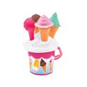 WOOPIE Sandbox Set ICE CREAM Molds Ice Cream Bucket for Sand