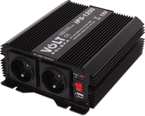 PRZETWORNICA VOLT POLSKA IPS-1200 12V 230V 800/1200W VOLT POLSKA PRZETWORNICA VOLT POLSKA IPS-1200 12V 230V 800/1200W VOLT POLSKA