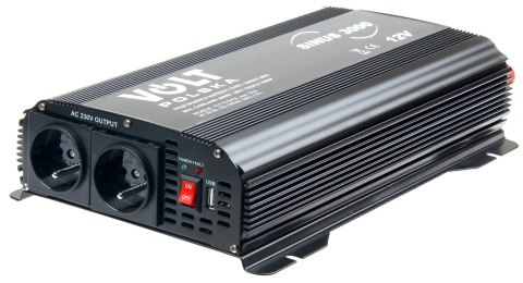 PRZETWORNICA VOLT POLSKA SINUS 3000 12V / 230V 1500/3000W VOLT POLSKA PRZETWORNICA VOLT POLSKA SINUS 3000 12V / 230V 1500/3000W VOLT POLSKA