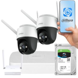 Zestaw monitoringu Imou CRUISER WiFi IP 2 kamery 4MPx IMOU