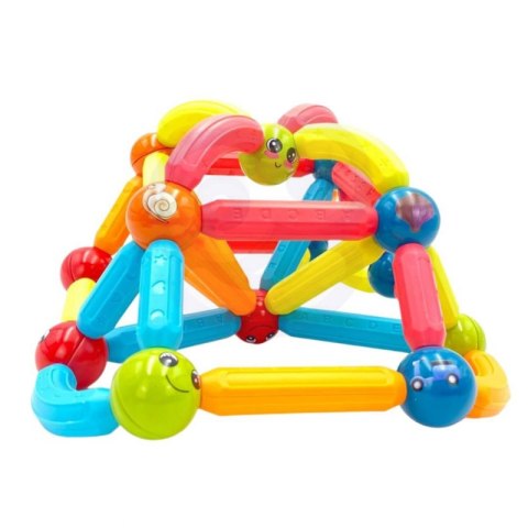 WOOPIE Magnetyczne Klocki Konstrukcyjne Edukacyjne 128 el. Woopie WOOPIE Magnetyczne Klocki Konstrukcyjne Edukacyjne 128 el. Woopie