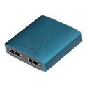 HDMI Switch, DHC-HD01V, HDMI F - 2x HDMI F, Morandi blue, Hewlett-Packard