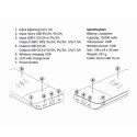 SWISSTEN, Powerbank, ALL-IN-ONE, Li-Pol, 5/9/12V, 10000mAh, do ładowania telefonów i innych urządzeń, 22013927, czarna