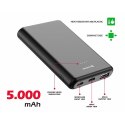 SWISSTEN, Powerbank, POWER LINE, Li-Pol, 5V, do ładowania telefonów i innych urządzeń, 22013910, 5000mAh, czarna