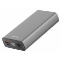 SWISSTEN, Powerbank, ALUMINUM, Li-Pol, 5/9/12V, do ładowania telefonów i innych urządzeń, 22013916, 20000mAh, szara