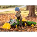 Rolly Toys Traktor na pedały John Deere z łyżką i przyczepą 2-5 Lat