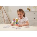 VIGA Układanka Piramidka Roboty + Wzory 8 el. Viga Toys