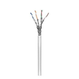 Kabel S/FTP, Cat.6, Kabel - Kabel, 305 m, podwójnie ekranowany, CCA, szary