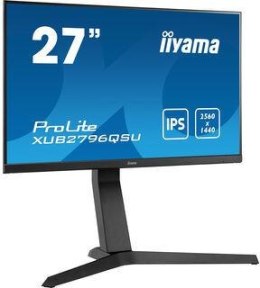 Monitor LED IIYAMA XUB2796QSU-B1 27 cali WQHD HAS + Pivot 1ms FreeSync IIYAMA