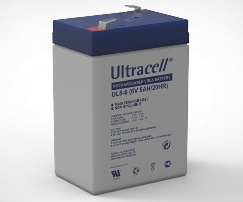 Akumulator AGM ULTRACELL UL 6V 5Ah ULTRACELL Akumulator AGM ULTRACELL UL 6V 5Ah ULTRACELL