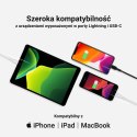 Kabel Biały USB-C - Lightning MFi 1m do Apple iPhone Green Cell PowerStream, z szybkim ładowaniem Power Delivery