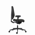 Powerton Ergonomiczny fotel biurowy Sima, Czarny