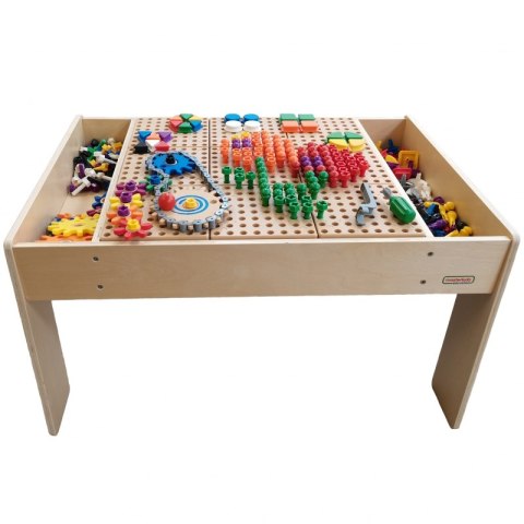 MASTERKIDZ Drewniany Stół Edukacyjny + AKCESORIA STEM WALL Masterkidz MASTERKIDZ Drewniany Stół Edukacyjny + AKCESORIA STEM WALL Masterkidz