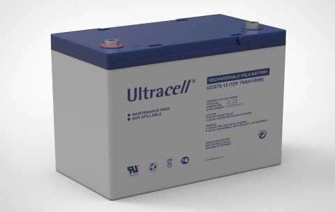 Akumulator AGM ULTRACELL UCG 12V 75Ah ULTRACELL Akumulator AGM ULTRACELL UCG 12V 75Ah ULTRACELL