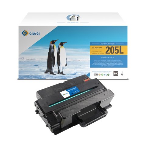 G&G kompatybilny toner z MLT-D205, black, 5000s, NT-PS3310XC(D205L), Samsung ML-3312ND,ML-3310,ML3712DW, ML3712ND, SCX4835FR ..,