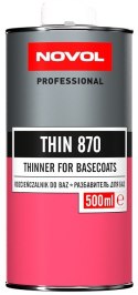 ROZCIEŃCZALNIK DO BAZ THIN 870 0.5L NOVOL