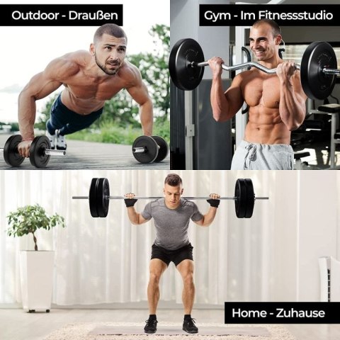 PHYSIONIC Zestaw hantli do podnoszenia, 27 kg Physionics PHYSIONIC Zestaw hantli do podnoszenia, 27 kg Physionics