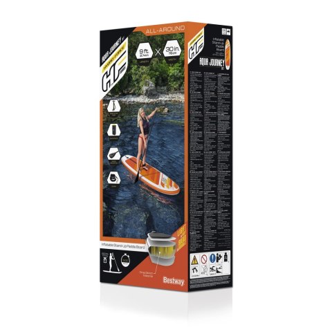 Dmuchana Deska Sup Hydro-Force 274 x 76 x 12 cm Bestway 65349 Bestway Dmuchana Deska Sup Hydro-Force 274 x 76 x 12 cm Bestway 65349 Bestway