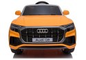 Auto na Akumulator Audi Q8 JJ2066 Żółty Lakierowany