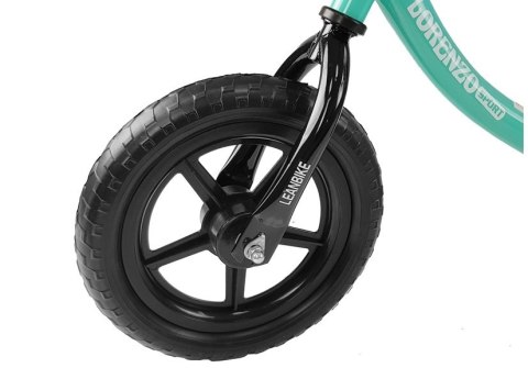 Rowerek Biegowy Lorenzo Sport Miętowy LEAN Bike Rowerek Biegowy Lorenzo Sport Miętowy LEAN Bike