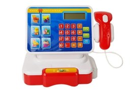 Kasa Sklepowa Fiskalna z Napojami Kalkulator LEAN Toys