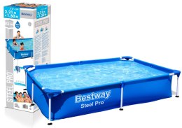 Basen stelażowy 221x150x43 cm Bestway 56401 Bestway