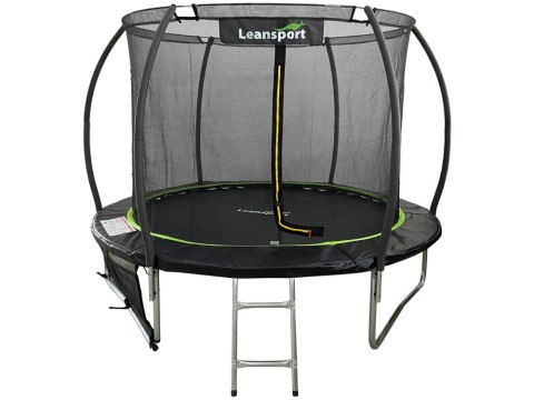 Trampolina LEAN Sport Max 10ft Czarno-Zielona LEAN Sport Trampolina LEAN Sport Max 10ft Czarno-Zielona LEAN Sport