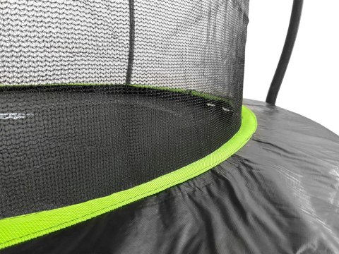 Trampolina LEAN Sport Max 8ft Czarno-Zielona LEAN Sport Trampolina LEAN Sport Max 8ft Czarno-Zielona LEAN Sport