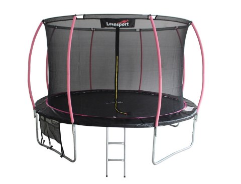 Trampolina LEAN Sport Max 16ft Czarno-Różowa LEAN Sport Trampolina LEAN Sport Max 16ft Czarno-Różowa LEAN Sport