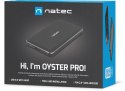 OBUDOWA DYSKU ZEWNĘTRZNA NATEC OYSTER PRO SATA 2.5cala USB 3.0 CZARNA SLIM NATEC