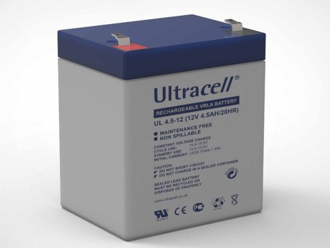 Akumulator AGM ULTRACELL UL 12V 4.5Ah ULTRACELL Akumulator AGM ULTRACELL UL 12V 4.5Ah ULTRACELL