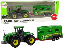 Traktor z Przyczepą Zielony LEAN Toys