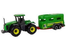 Traktor z Przyczepą Zielony LEAN Toys