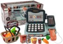 Zestaw Sklepowy Kasa z Mikrofonem Dźwiękiem Terminalem LEAN Toys