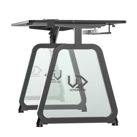 ULTRADESK Biurko dla gracza BOOSTER, 136x70,5 cm, 75 cm, podświetlenie RGB, uchwyt na słuchawki i napój ULTRADESK Biurko dla gracza BOOSTER, 136x70,5 cm, 75 cm, podświetlenie RGB, uchwyt na słuchawki i napój