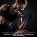 PHYSIONIC Zestaw hantli z obciążnikami, blokady gwiazdowe Physionics