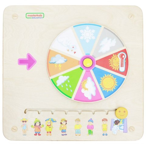 MASTERKIDZ Tablica Edukacyjna Pogoda Masterkidz MASTERKIDZ Tablica Edukacyjna Pogoda Masterkidz