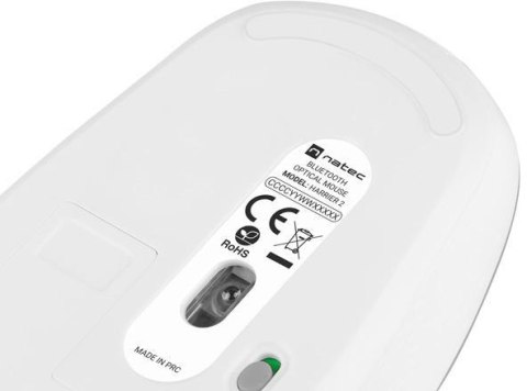 MYSZ NATEC HARRIER 2 BEZPRZEWODOWA 1600DPI BLUETOOTH 5.1 BIAŁO-SZARA NATEC MYSZ NATEC HARRIER 2 BEZPRZEWODOWA 1600DPI BLUETOOTH 5.1 BIAŁO-SZARA NATEC