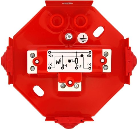 Puszka instalacyjna przeciwpożarowa W2 PIP-1AN 0,375A W2 Puszka instalacyjna przeciwpożarowa W2 PIP-1AN 0,375A W2