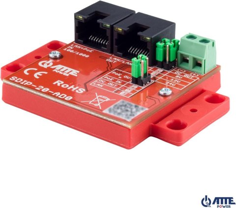 SDIP-20-AD0 Adapter PoE obniżający napięcie SDIP-20-AD0 ATTE ATTE