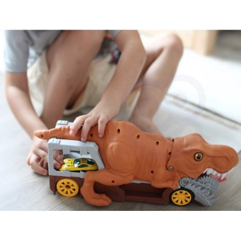 WOOPIE Dinozaur Wyrzutnia Samochodów + Auto 1szt. Woopie WOOPIE Dinozaur Wyrzutnia Samochodów + Auto 1szt. Woopie