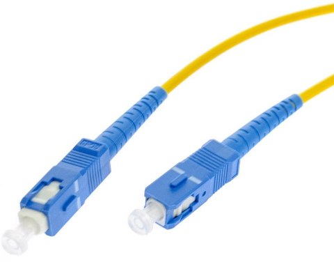 PATCHCORD ŚWIATŁOWODOWY SM 2M SIMPLEX 9/125, SC/UPC-SC/UPC 3MM OPTIX PATCHCORD ŚWIATŁOWODOWY SM 2M SIMPLEX 9/125, SC/UPC-SC/UPC 3MM OPTIX