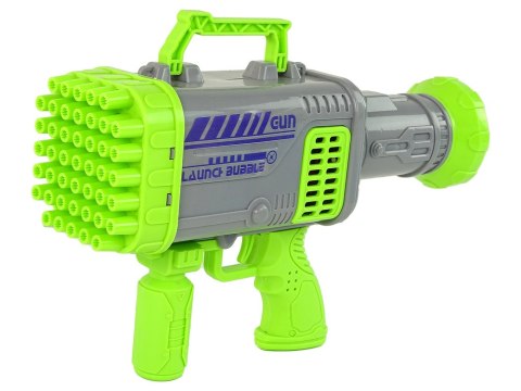 Maszynka Do Baniek Mydlanych Pistolet Płyn Zielona LEAN Toys Maszynka Do Baniek Mydlanych Pistolet Płyn Zielona LEAN Toys