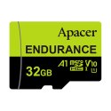 Apacer Karta pamięci Endurance, 32GB, micro SDHC, AP32GEDM0D05-R, UHS-I U3 (Class 10), V30, A1