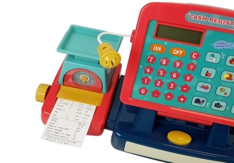 Kasa Fiskalna Dźwięk Terminal Czytnik Waga Mikrofon LEAN Toys Kasa Fiskalna Dźwięk Terminal Czytnik Waga Mikrofon LEAN Toys